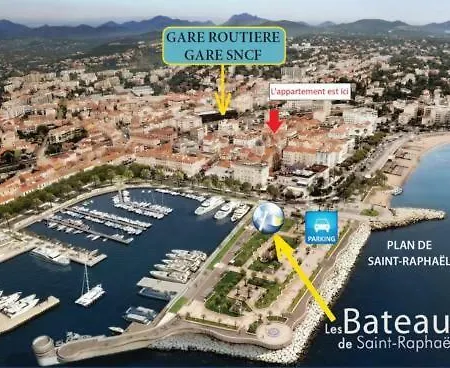 Apartment F2 Tres Cosy Saint-Raphael (Var)